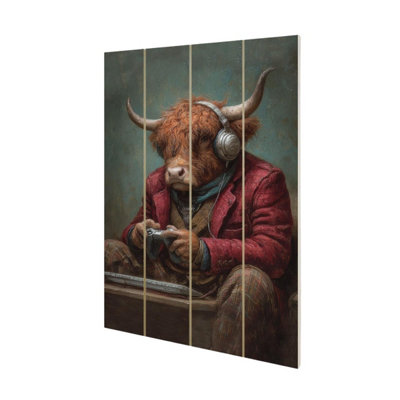 Highland Games Highland Gamer Plaque Multicoloured (59Cm X 40Cm) from B&Q