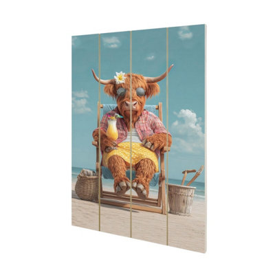 Highland Games Highland Cocktail Plaque Multicoloured (59Cm X 40Cm) from B&Q