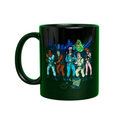 The Real Ghostbusters Scenes Mug Black (One Size)