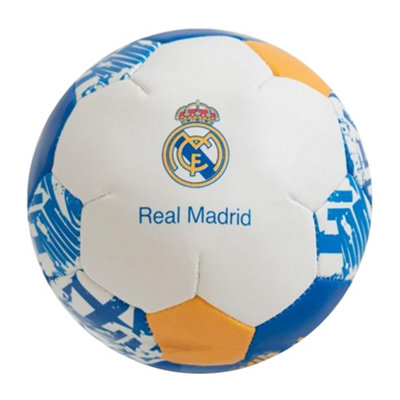 Real Madrid Cf Soft Ball White/blue/yellow (One Size) from B&Q