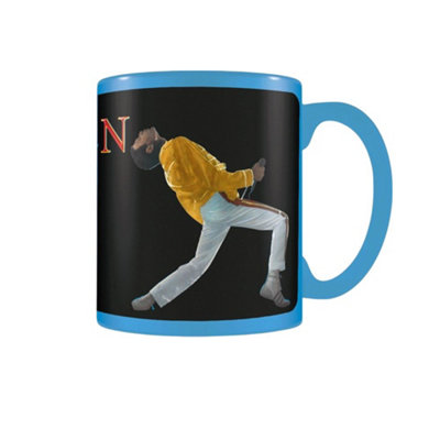 Queen Live At Wembley 325Ml Heat Changing Mug Black (One Size) from B&Q