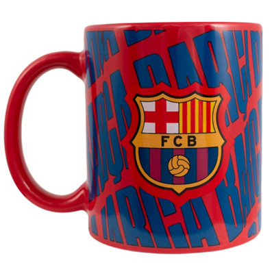 Fc Barcelona Barca 315Ml Mug Blue/red (9Cm X 8Cm) from B&Q