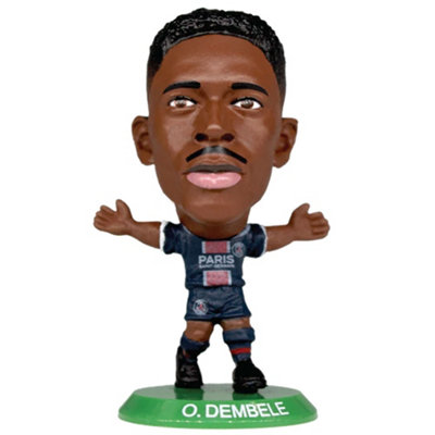 Paris Saint Germain Fc Ousmane Dembele Soccerstarz Football Figurine Navy Blue/white (5Cm X 2.5Cm X 2.5Cm) from B&Q