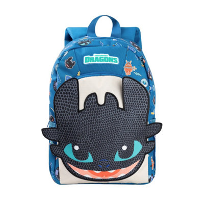 How To Train Your Dragon Childrens/kids Toothless Backpack Multicoloured (One Size) from B&Q