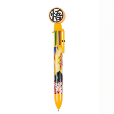 B&Q Dragon Ball Z Goku Multicoloured Pen Red (One Size)