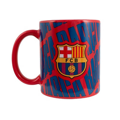 Barcelona Fc Barca 325Ml Mug Red/blue (One Size) from B&Q