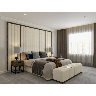  - Coco Tropez Line  Cream Wallboard Bed