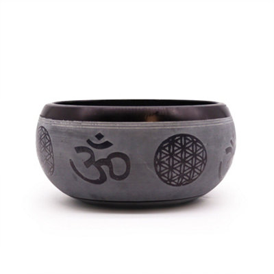 Earth Powder Singing Bowl Om Five Buddha 16Cm from B&Q