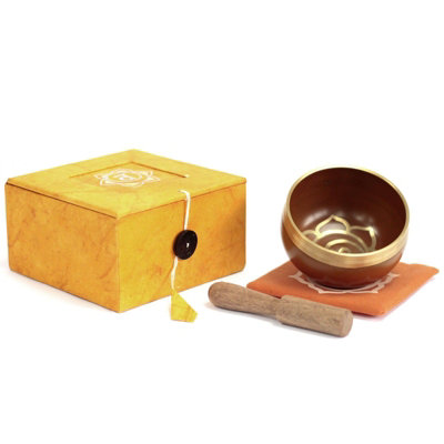 Enchanting Navel Chakra Singing Bowl Set from B&Q