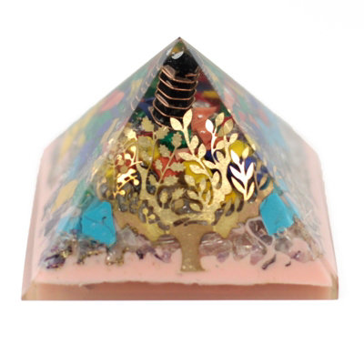  - Organite Pyramid 70mm Tree Earth Base