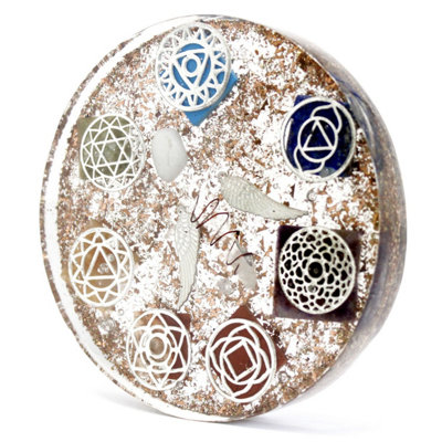  - Orgonite Desk Power Packs Angel Chakra Large Multicolor