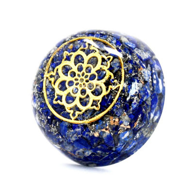  - Orgonite Desk Power Packs Lapis Dome Multicolor