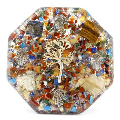  - Orgonite Desk Power Packs Tree Of Life Large Multicolor