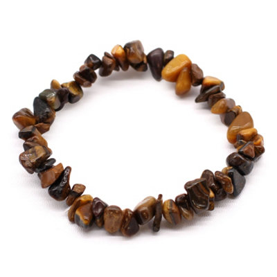 Chipstone Tiger Eye Bracelet Stylish Gemstone from B&Q