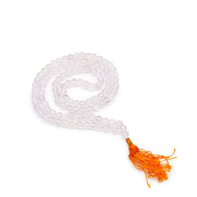 108 Bead Rock Crystal Mala For Japa Practice from B&Q