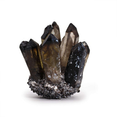 Crafted Quartz Cluster Smoky Ghost Quartz from B&Q