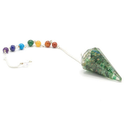 Orgonite Power Chakra Pendulum Aventurine from B&Q
