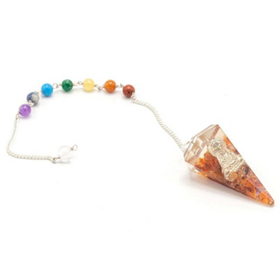 Orgonite Power Chakra Pendulum Buddha from B&Q