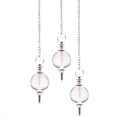 Rock Quartz Sphere Pendulums For Dowsing from B&Q