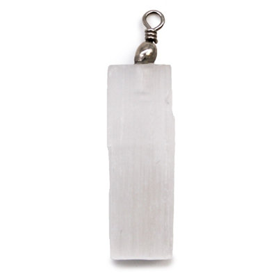 Enchanting Selenite Natural Pendant For Serenity from B&Q