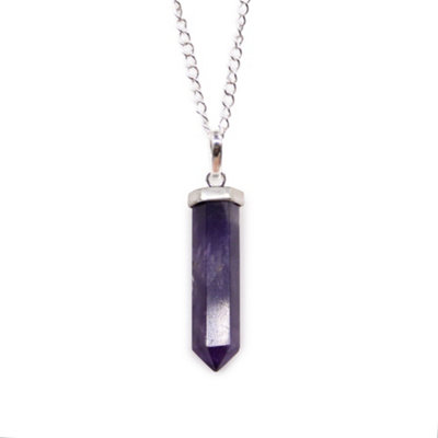 Gemstone Classic Point Pendant Amethyst