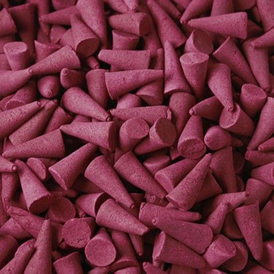Bulk Incense Cones Jasmine Maroon from B&Q