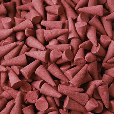 Bulk Incense Cones Midnight Rose Maroon from B&Q