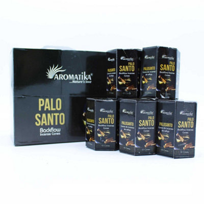 Pack Of 10 Masala Backflow Incense Palo Santo Holy Wood Smudge S