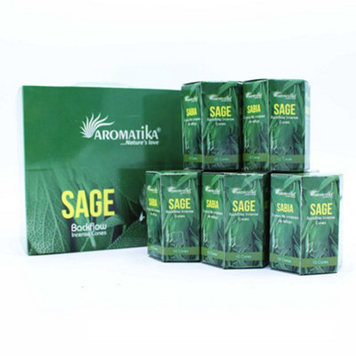Pack Of 10 Masala Backflow Incense Sage from B&Q