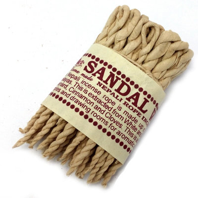 Pure Herbs Sandalwood & Spice Rope Incense from B&Q