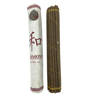 Rolled Pack Of 30 Premium Tibetan Incense Harmony Maroon from B&Q