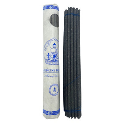 Rolled Pack Of 30 Premium Tibetan Incense Medicine Buddha from B&Q
