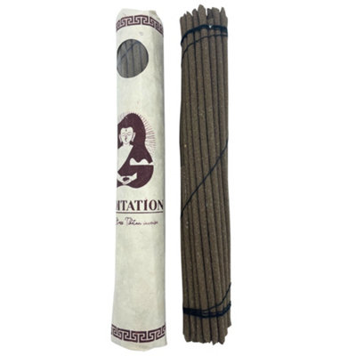 Rolled Pack Of 30 Premium Tibetan Incense Meditation Maroon from B&Q