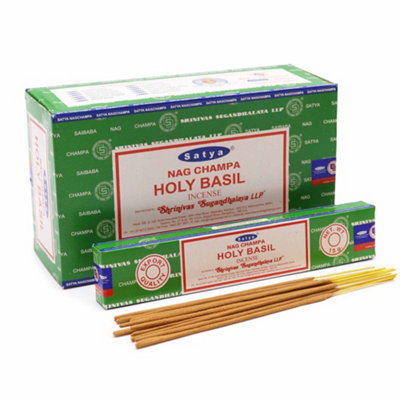 Satya Incense Sticks Holy Basil from B&Q