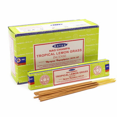 Satya Incense Sticks Tropical Lemongrass from B&Q