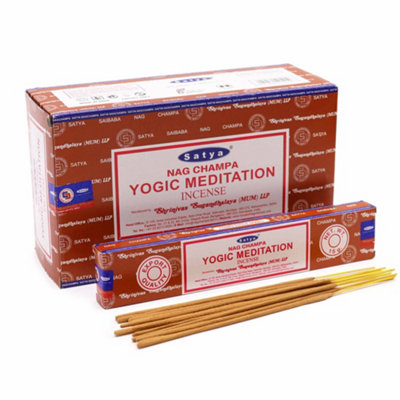 Satya Incense Sticks Yogic Meditation from B&Q