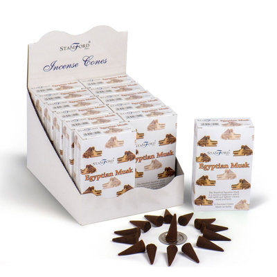 Stamford Egyptian Musk Incense Cones Set from B&Q