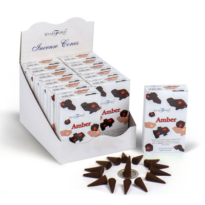 Stamford Premium Incense Amber Cones from B&Q