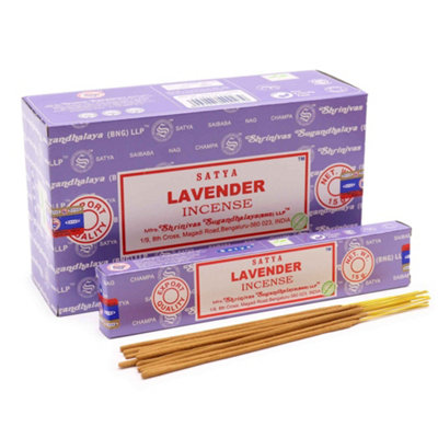 Transform Your Space With Satya Lavender Incense from B&Q
