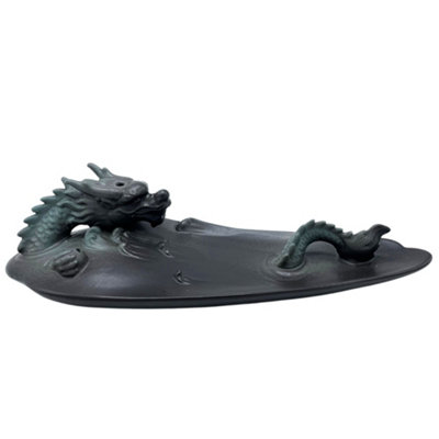 Backflow Incense Burner Dragon In Pool With Surprising Details