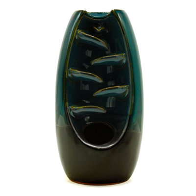 Backflow Incense Burner Serine Oval Cascade from B&Q