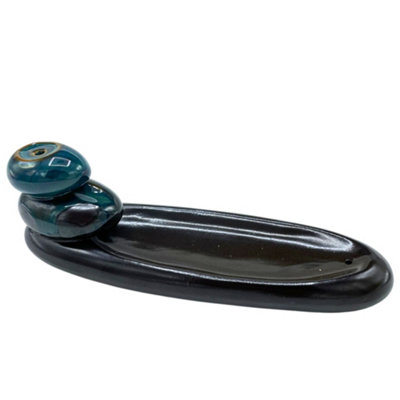 Backflow Incense Burner Zen Pebbles Classic from B&Q