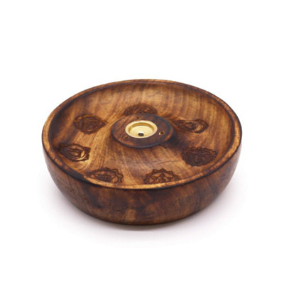  - Incense Stick & Cone Burner Disc 7 Chakra