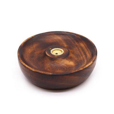 Incense Stick & Cone Burner Disc Plain from B&Q