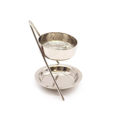  - Plated Brass Resin Incense Warmer Fixed