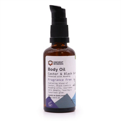 Organic Body Oil 50Ml Rosehip (Unfragranced) from B&Q