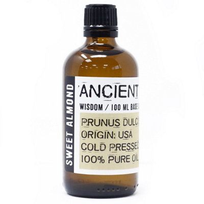 B&Q Premium Sweet Almond Oil 100Ml - Pure & Natural