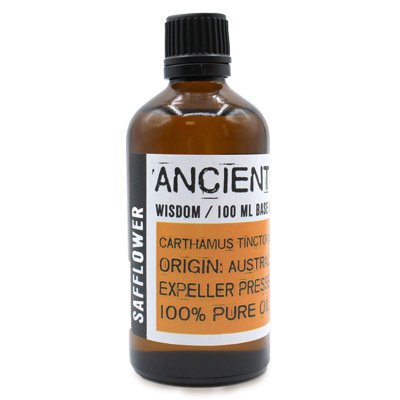 B&Q Pure Safflower Oil 100Ml - Natural Skin Diluent