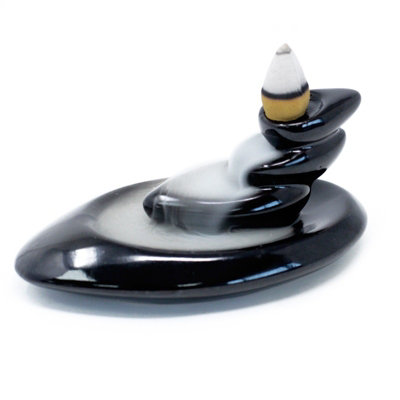 Back Flow Incense Burner Small Pebbles from B&Q