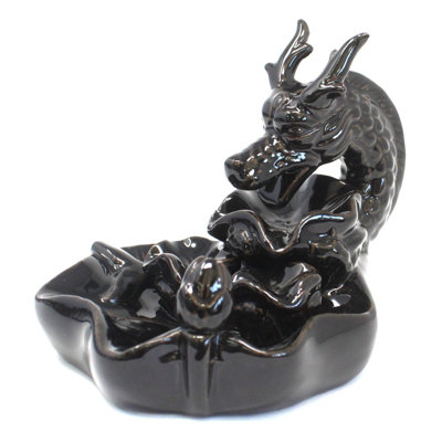 Backflow Incense Burner Large Dragon Pool